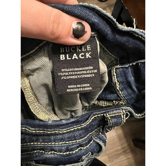 Men's Buckle Black Fit No. 3 Size 32 X 36 [GREAT] - Picture 6 of 8